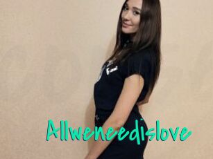 Allweneedislove