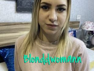 Blonddwomann