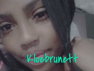 Kloebrunett