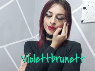 Violettbrunett